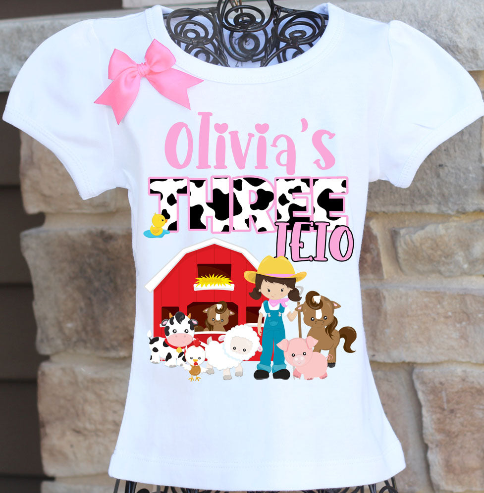 Farm 3ieio Birthday Shirt