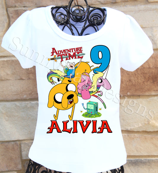 Adventure Birthday Shirt