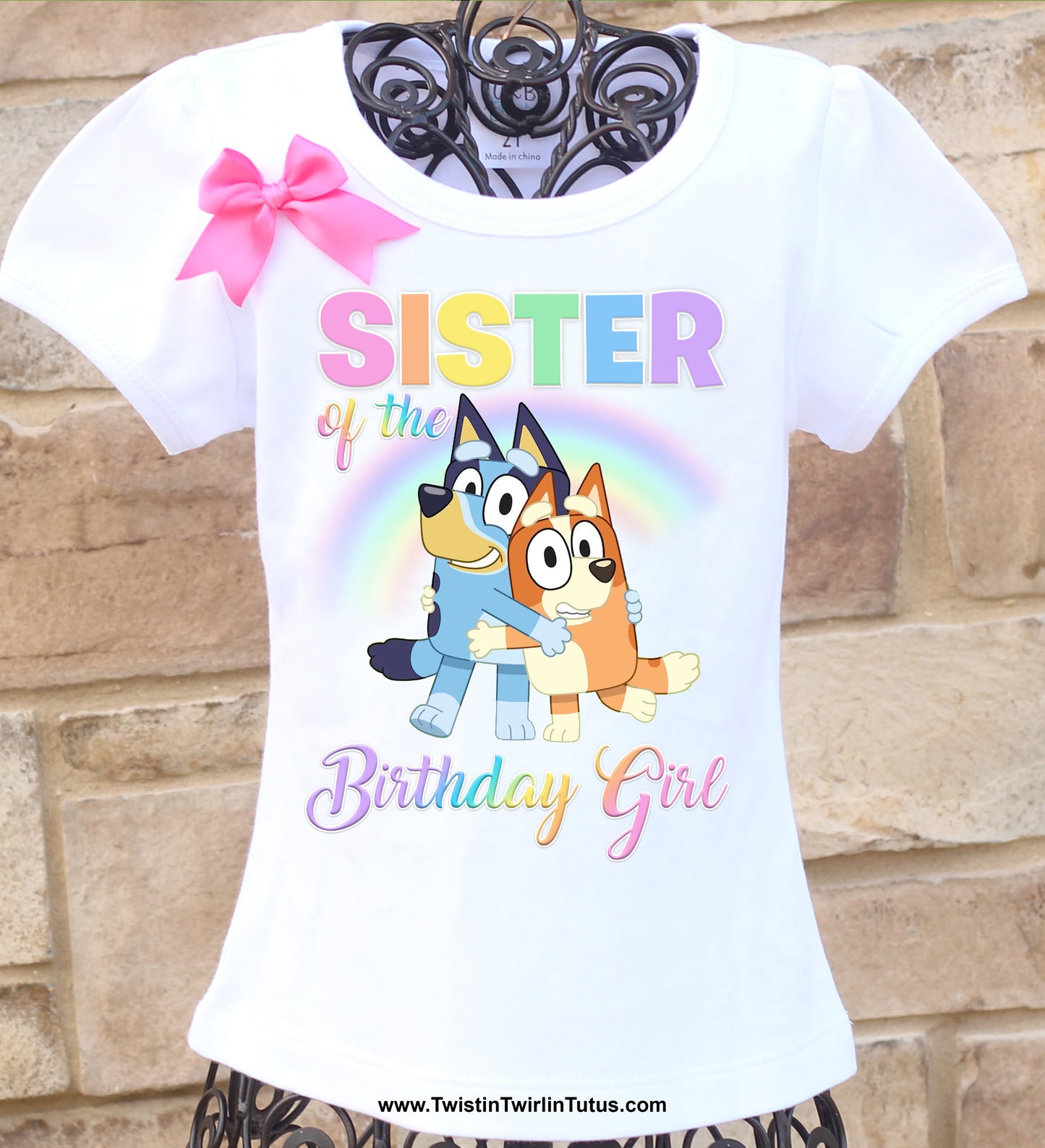 Bluey Sister Shirt