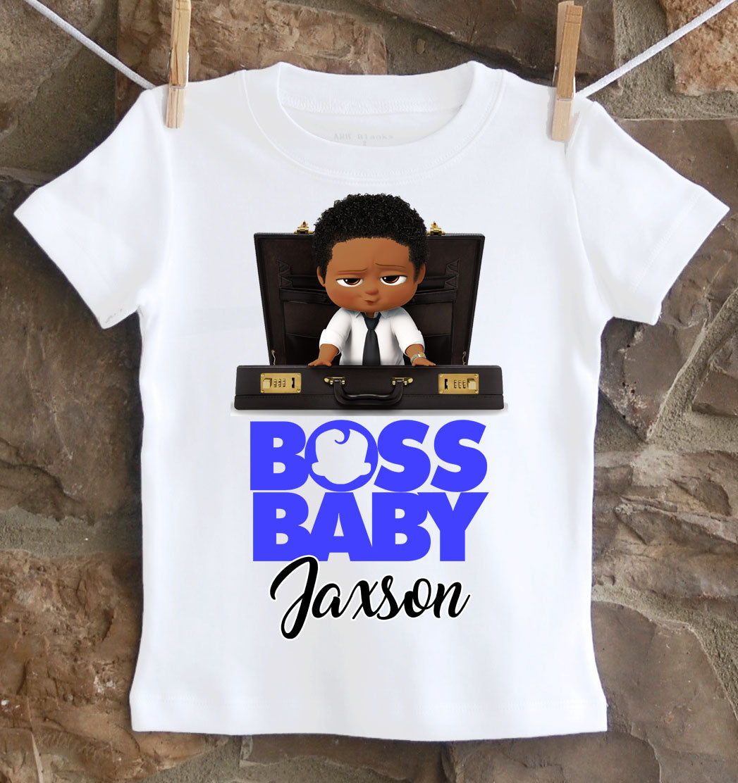 Boss baby birthday shirt