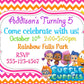 Bubble guppies birthday invitation