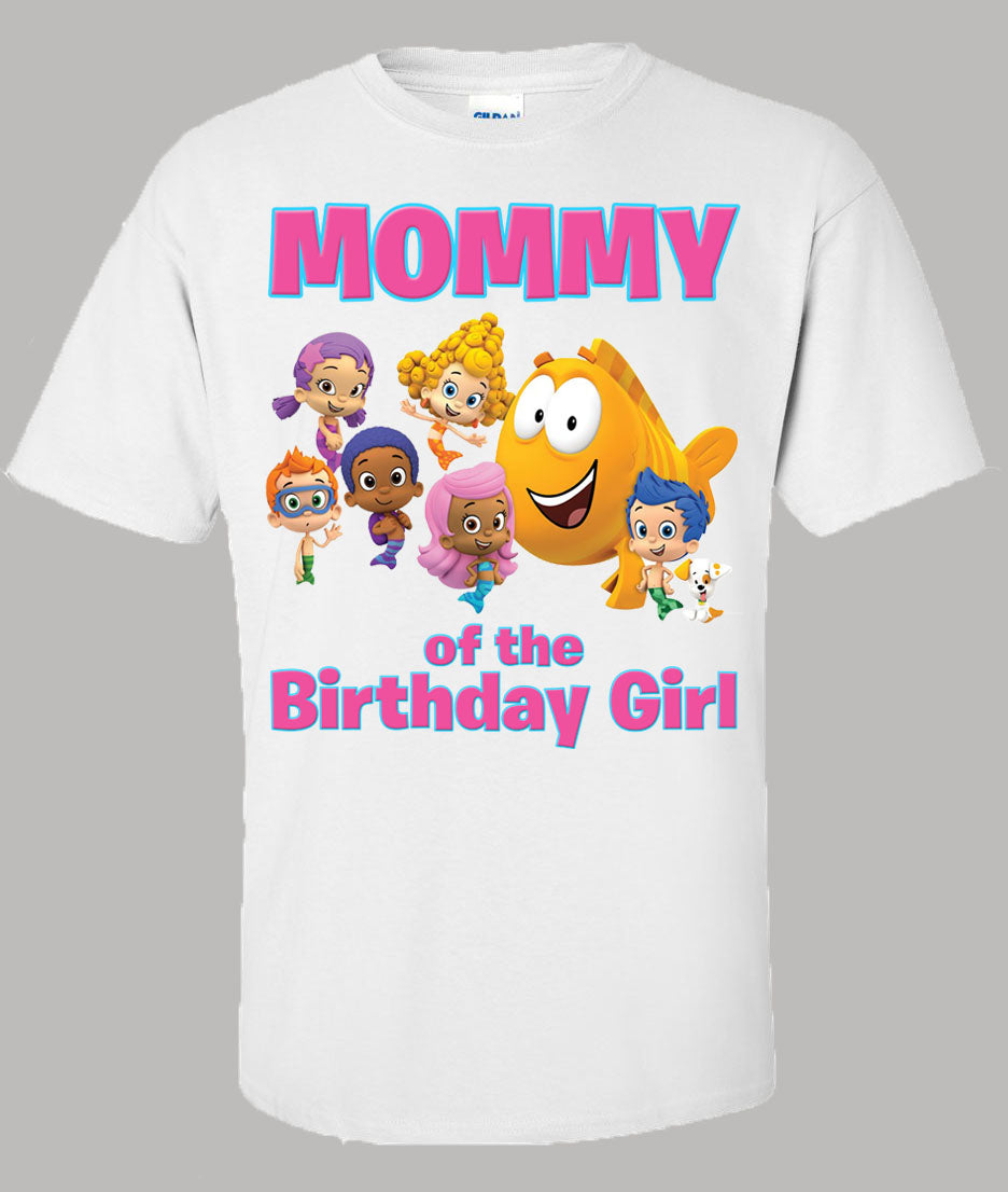 Bubble Guppies Mommy birthday shirt