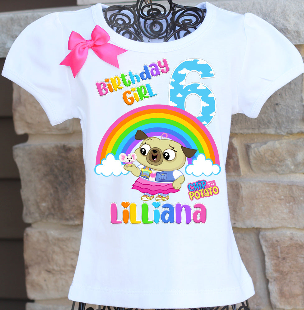 Chip and Potato Birthday Shirt