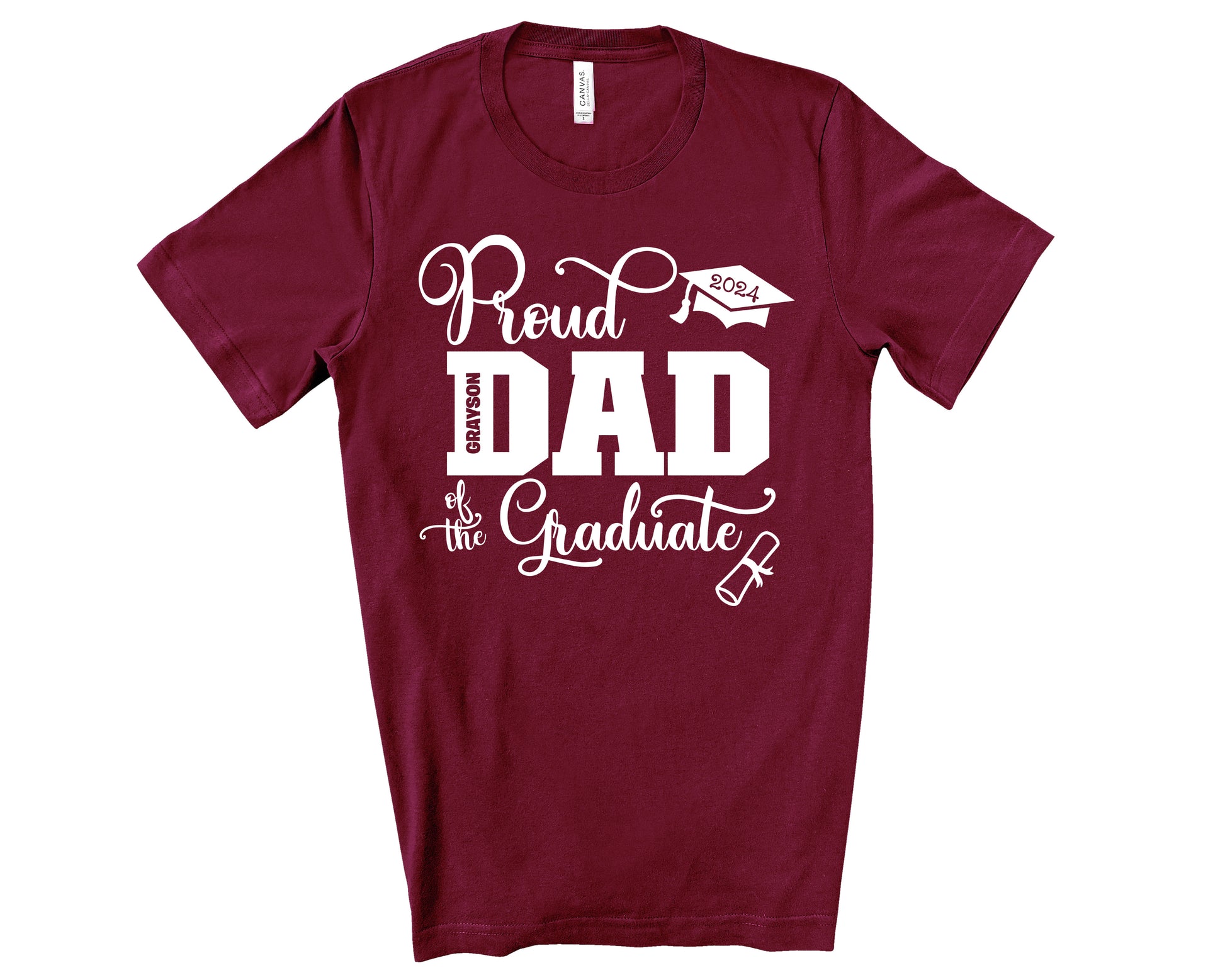 custom graduation shirts for family