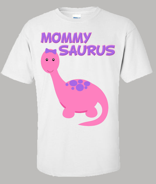 mommy saurus birthday shirt