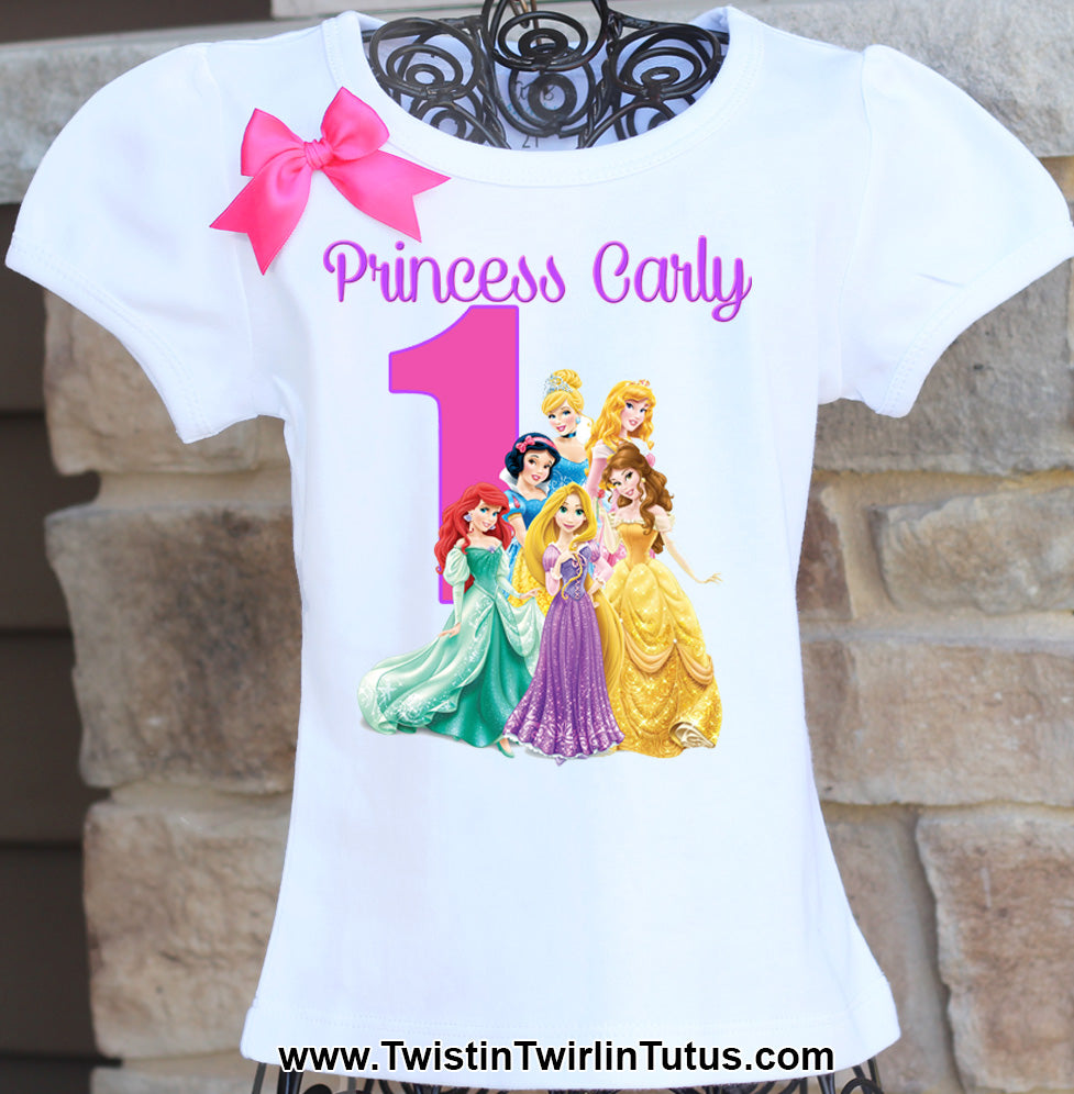 Disney Princess Birthday Shirt