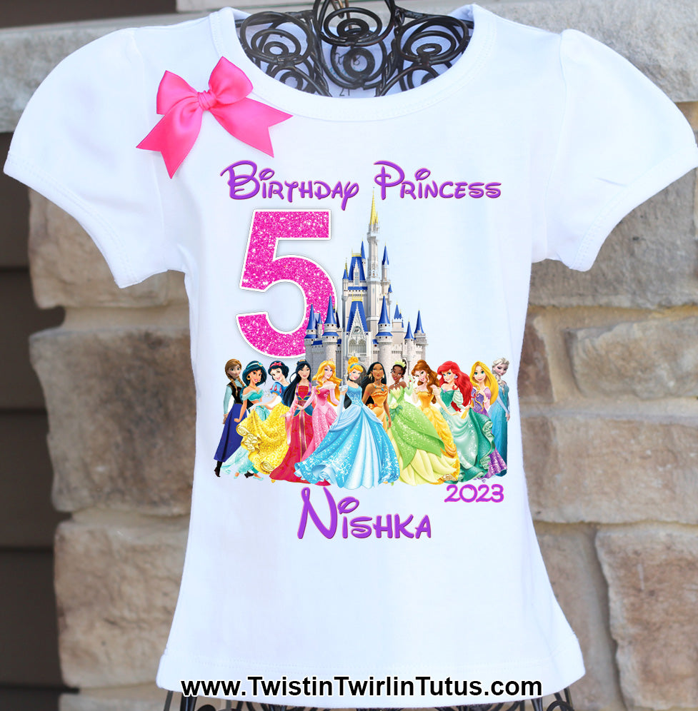 Disney World Princess Birthday Shirt 6M Carter's Onesie / Short Sleeve