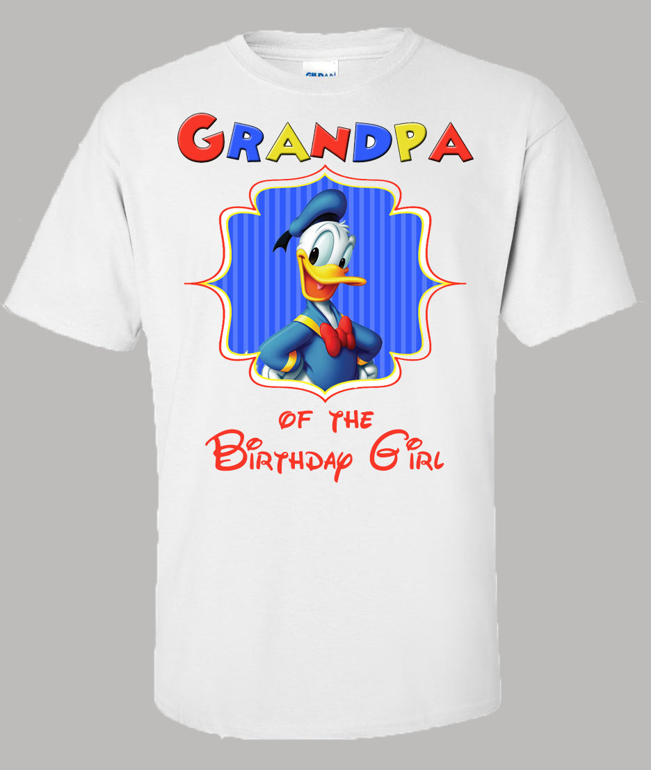 Donald Duck Grandpa Shirt