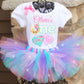 Donut first birthday tutu outfit
