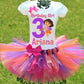 Dora birthday tutu outfit