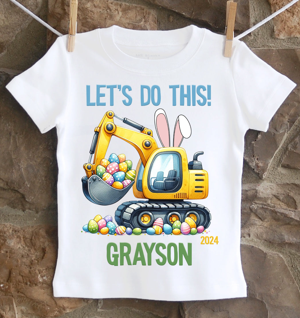 Boys easter shirt