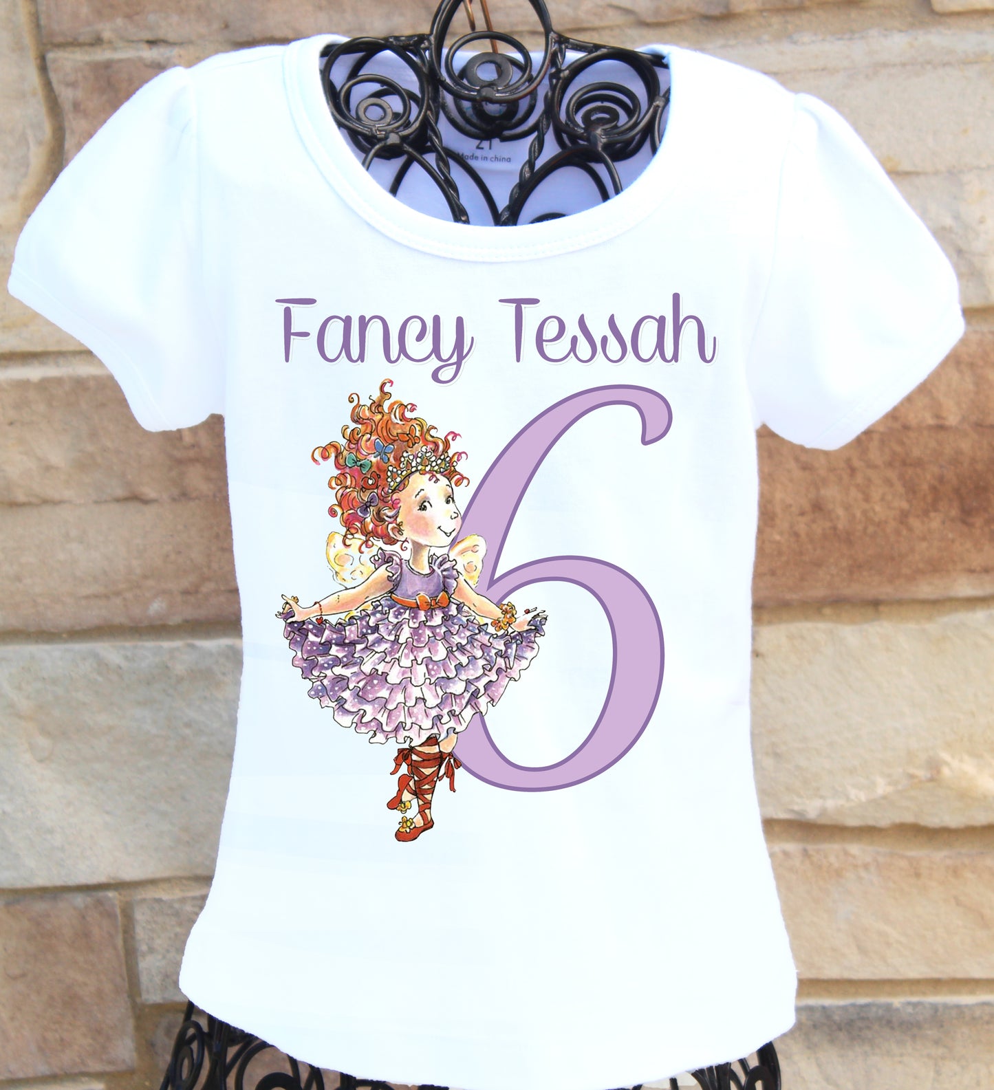 Fancy Nancy Birthday Shirt