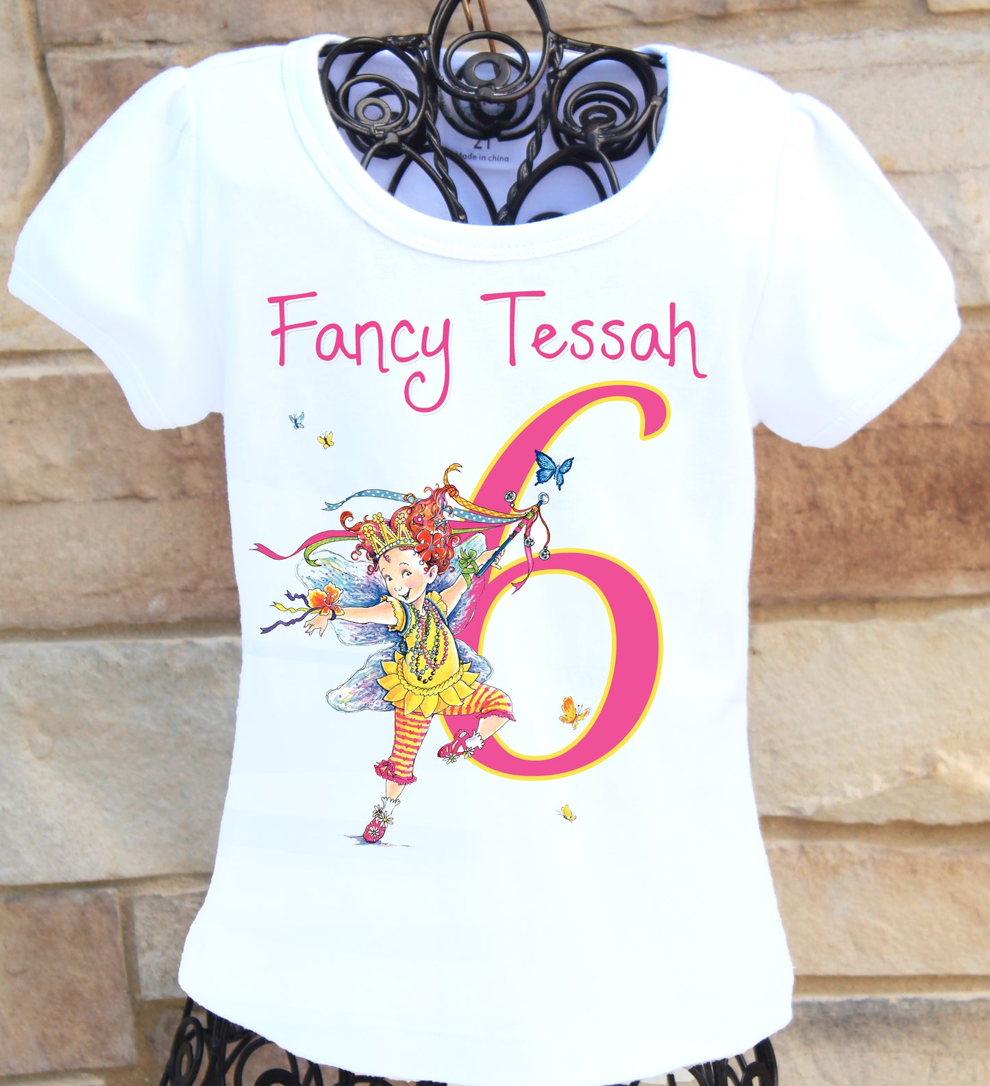 Fancy Nancy Birthday Shirt