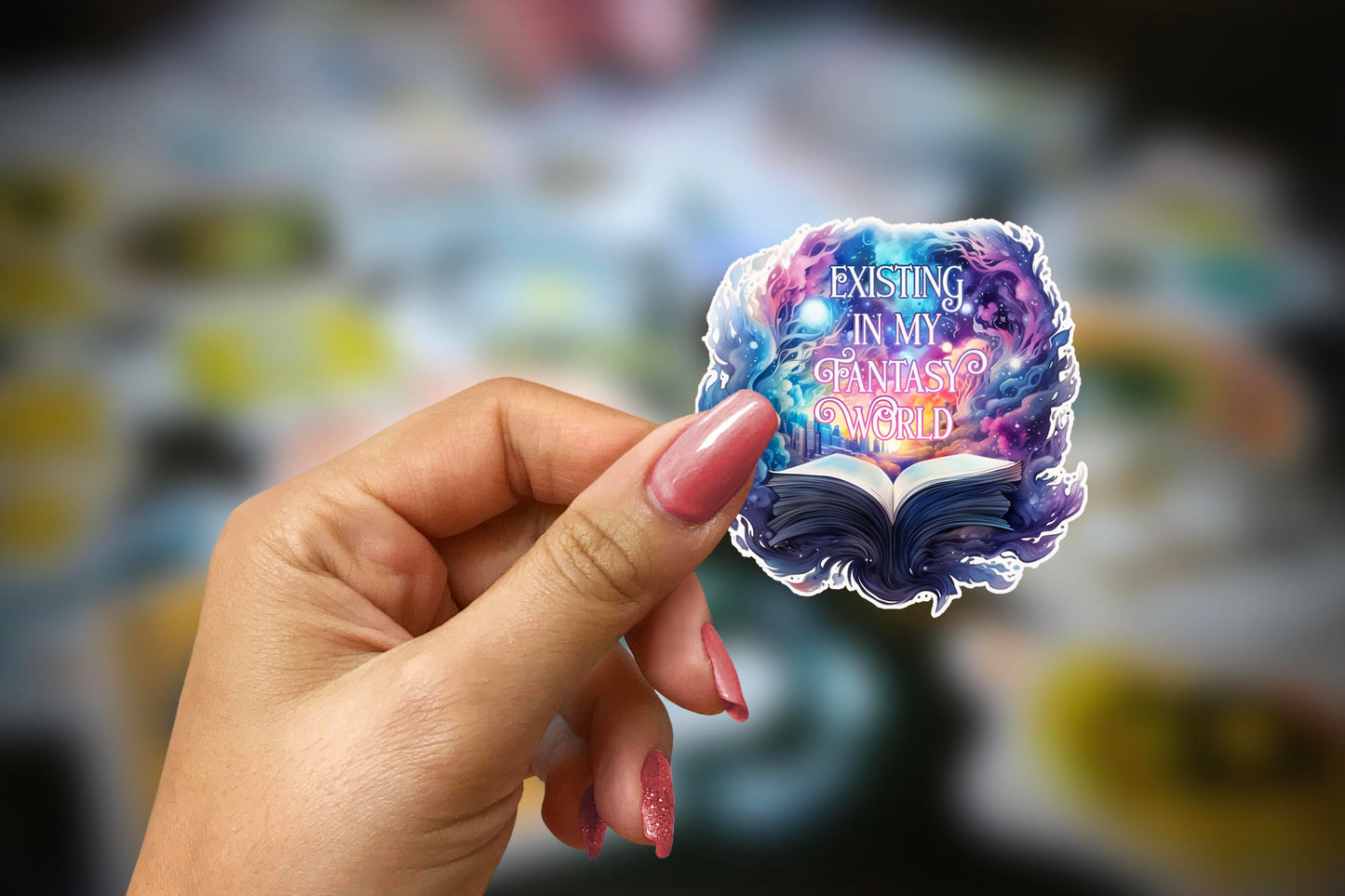 fantasy world sticker