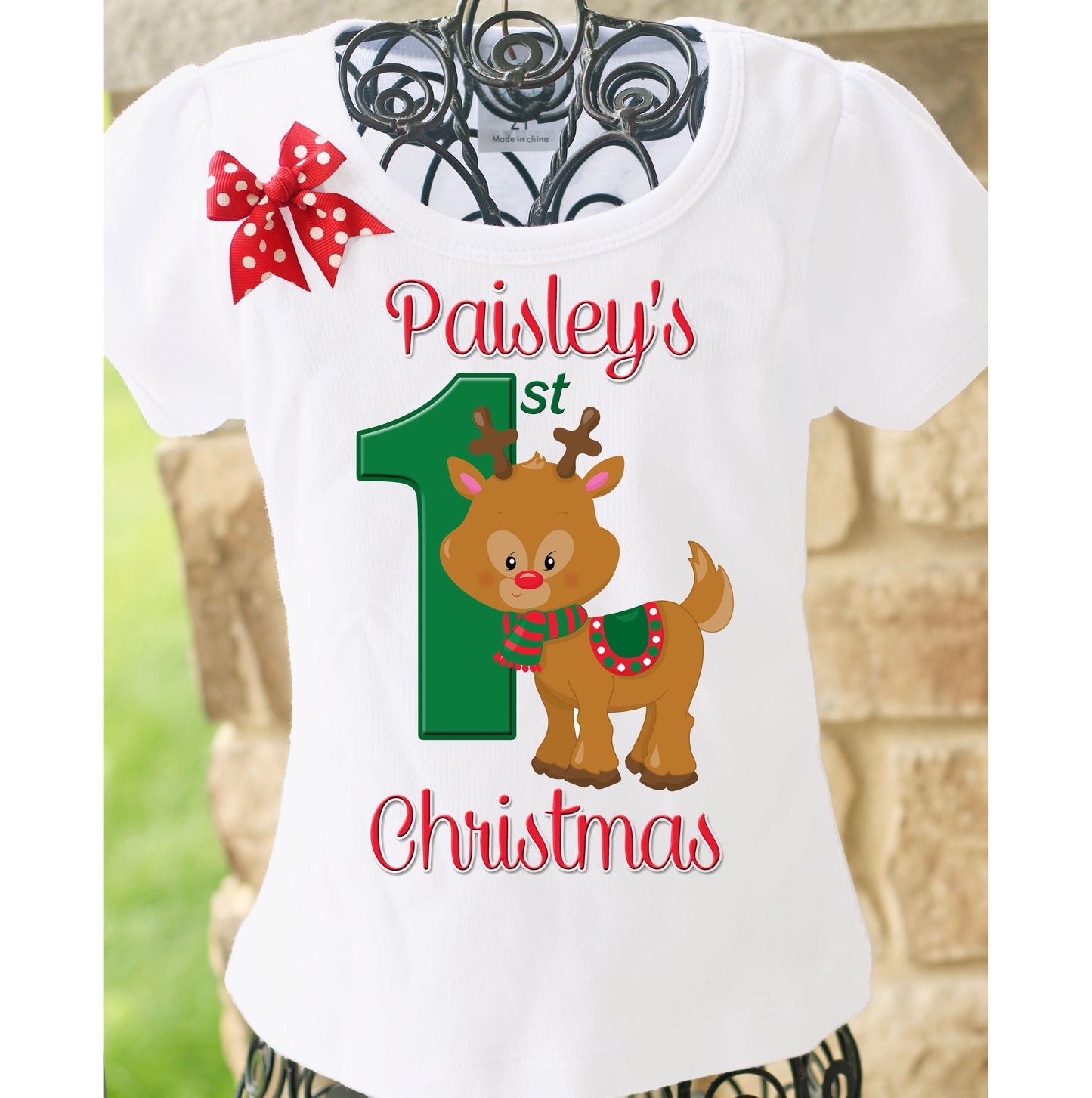 First Christmas shirt