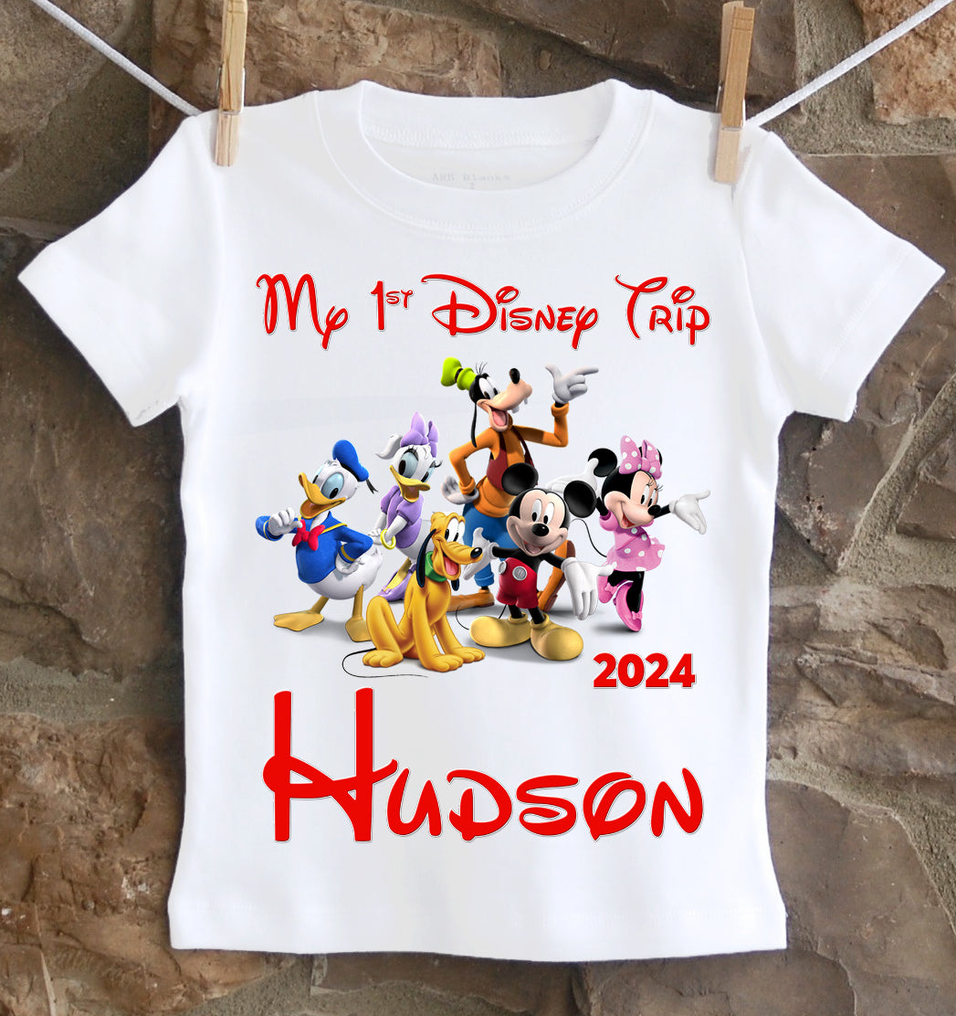 Disney Iron on Transfers for Shirts, Disney World Family Shirts