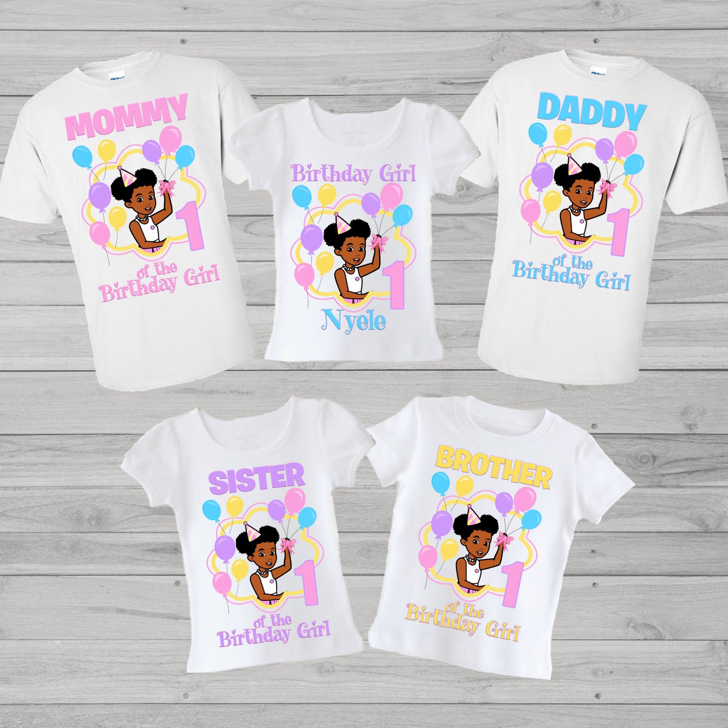 Grace Family Birthday Shirts – Twistin Twirlin Tutus