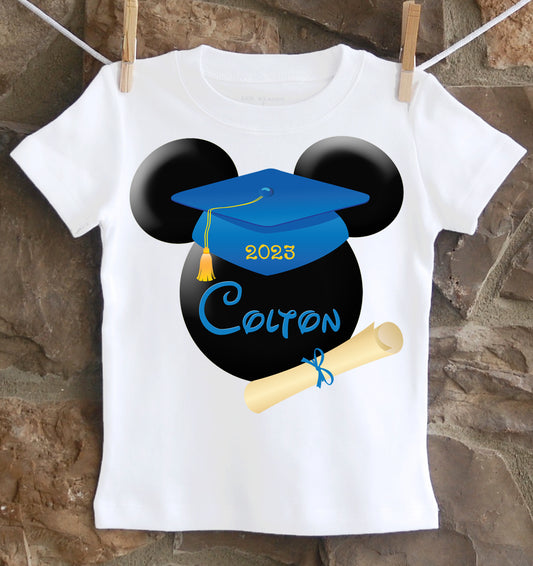 Mickey graduation shirt