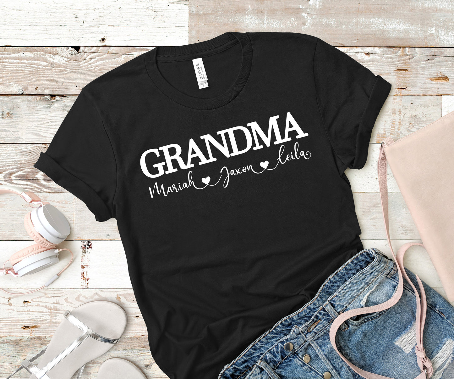 Personalized Grandma T-shirt