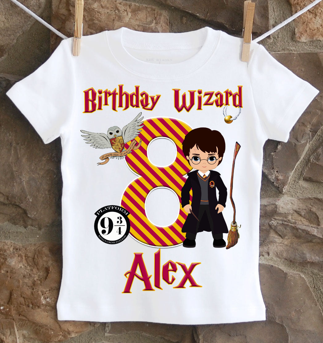 Harry Potter Birthday Shirt