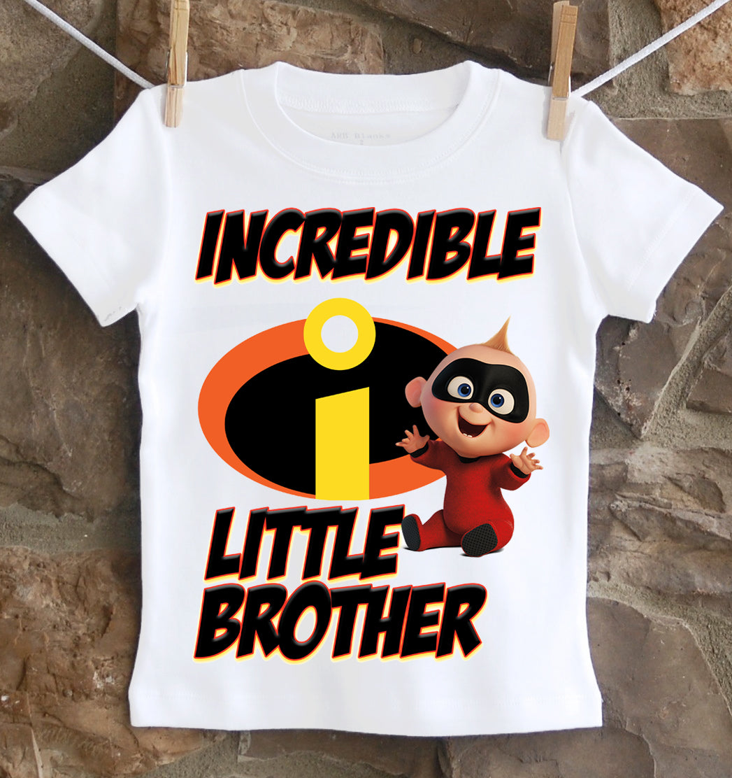 Incredibles brother bithday shirt