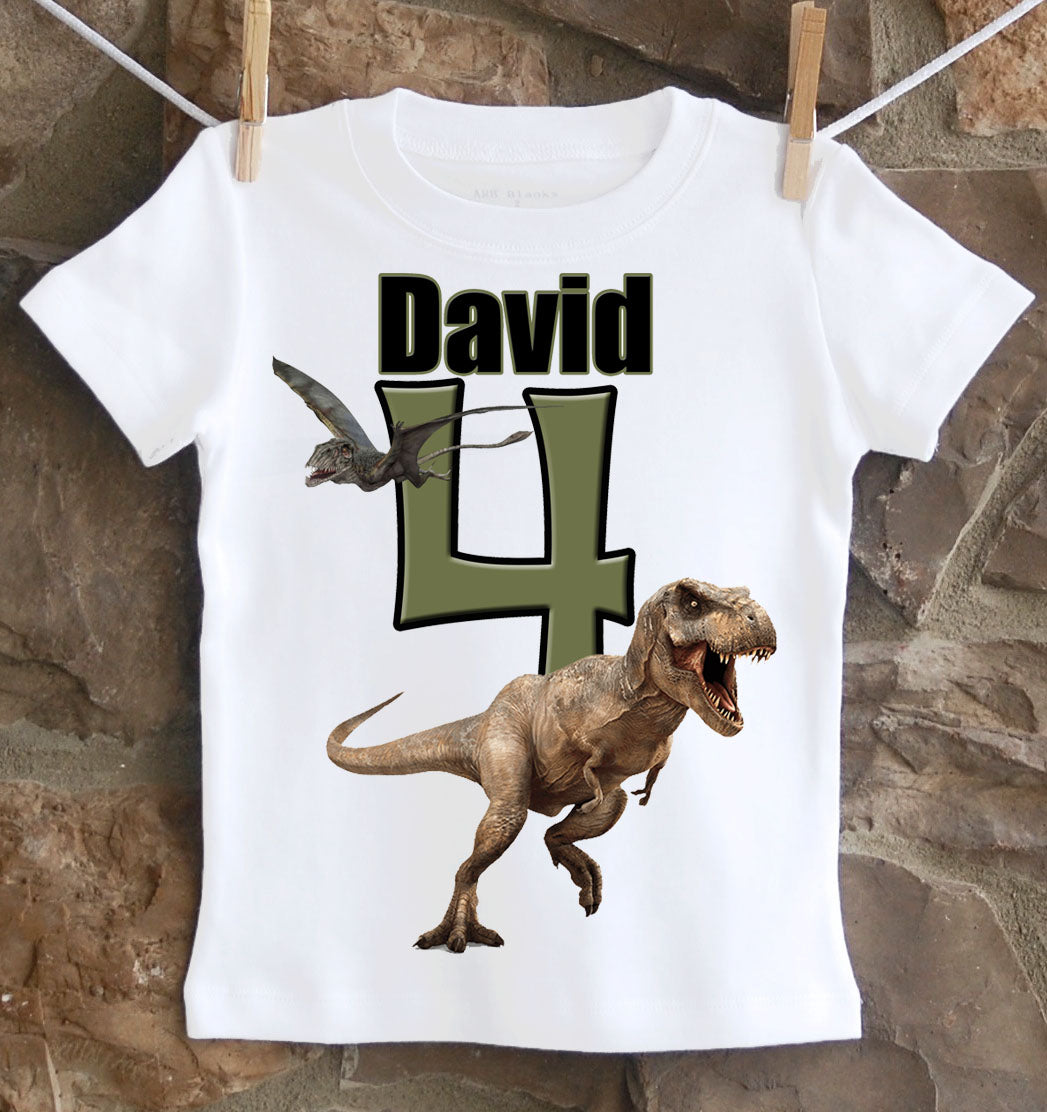 Jurassic World Birthday Shirt