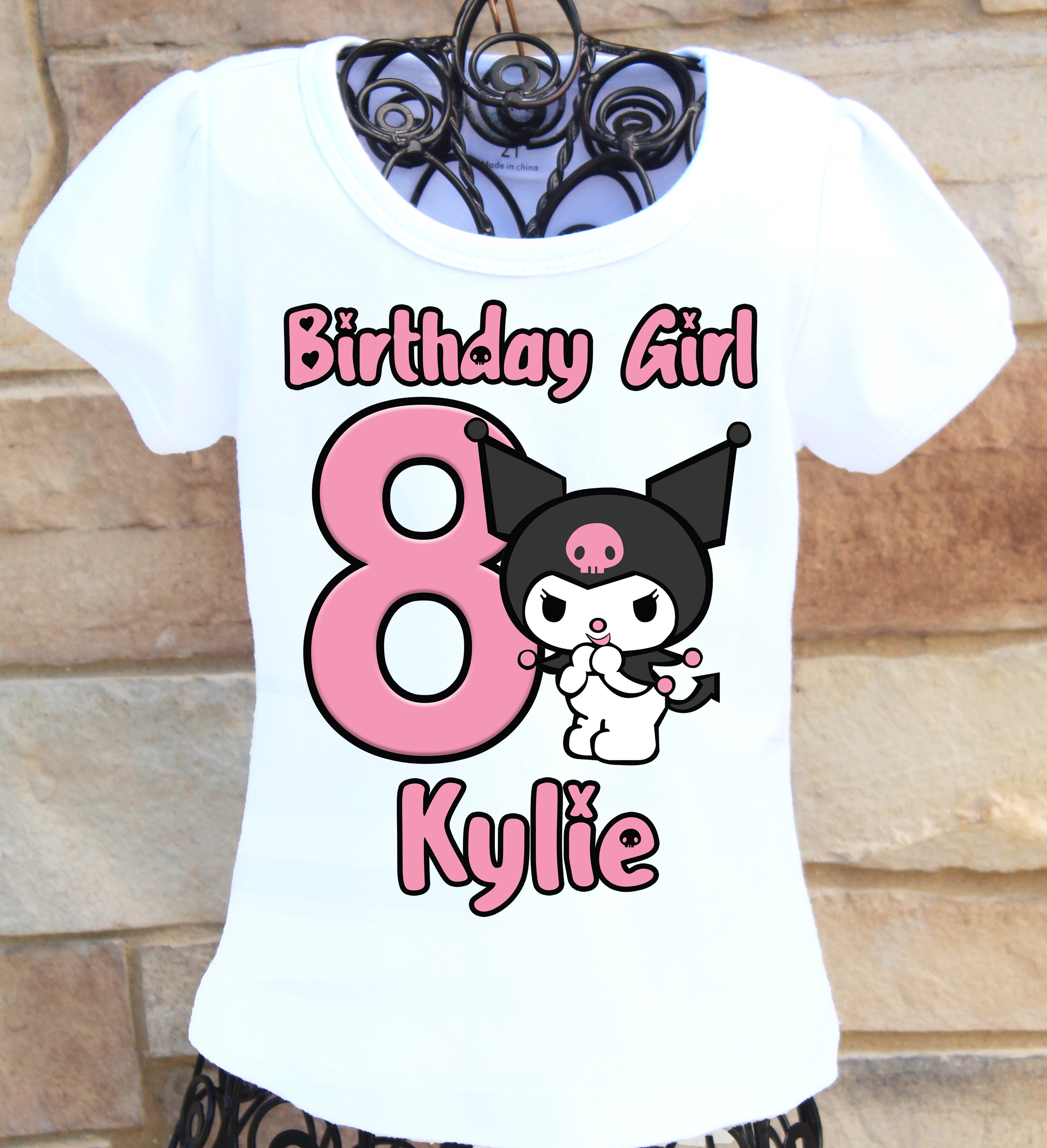 Kuromi Birthday Shirt Twistin Twirlin Tutus