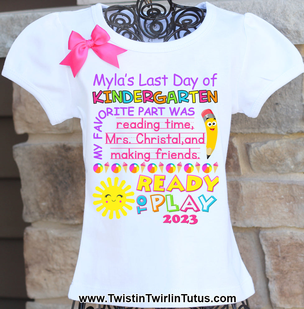 Last Day of School Shirt