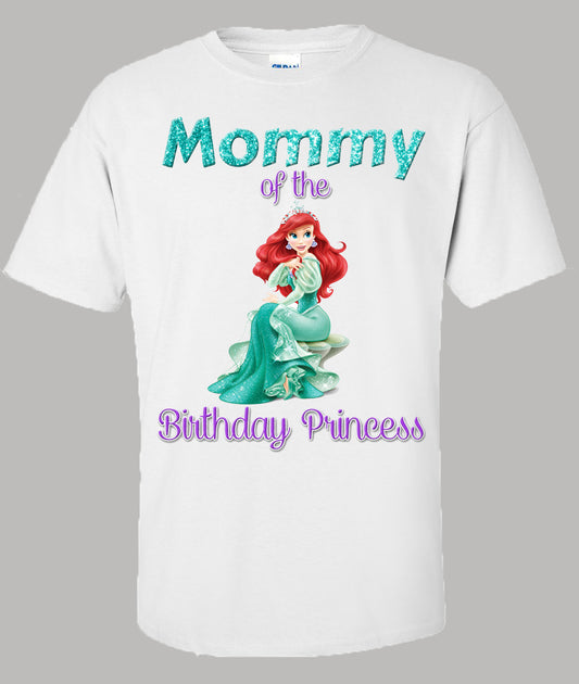 Little Mermaid Mommy Shirt