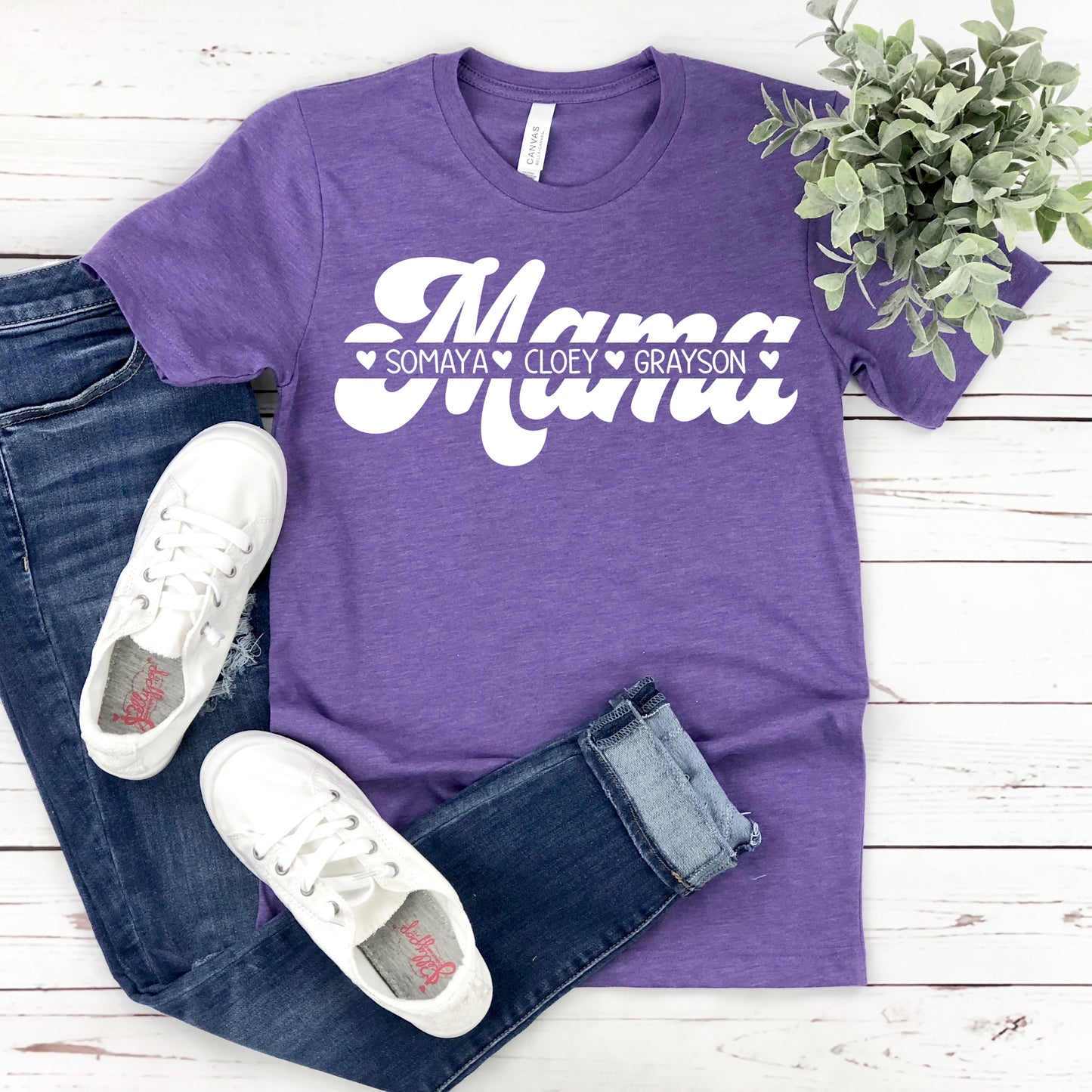 Personalized Mama Shirt