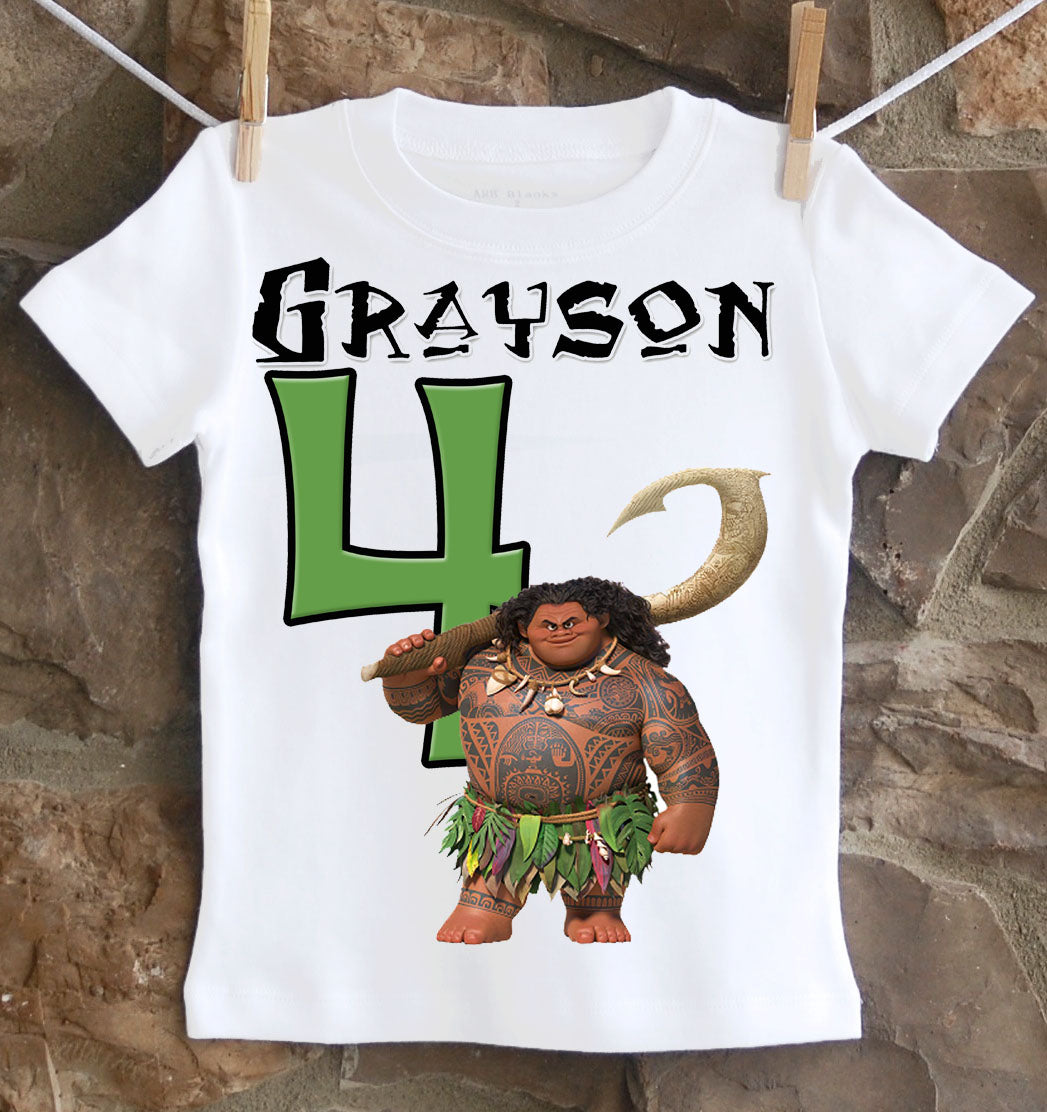 Maui Birthday Shirt – Twistin Twirlin Tutus - Main Image