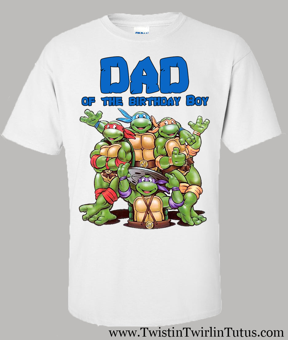 Ninja Turtles Dad Shirt