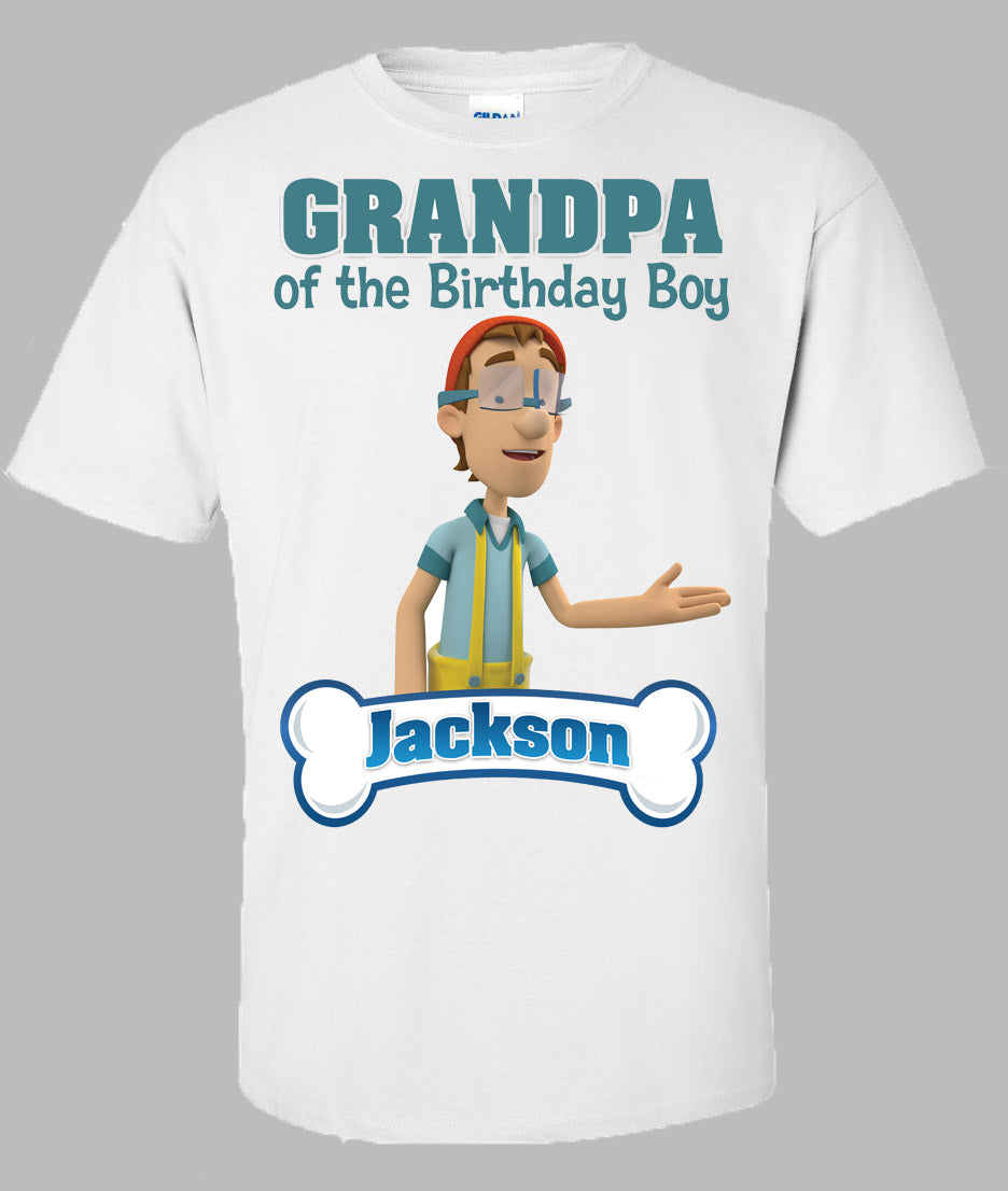 Paw Patrol Grandpa Birthday Shirt L