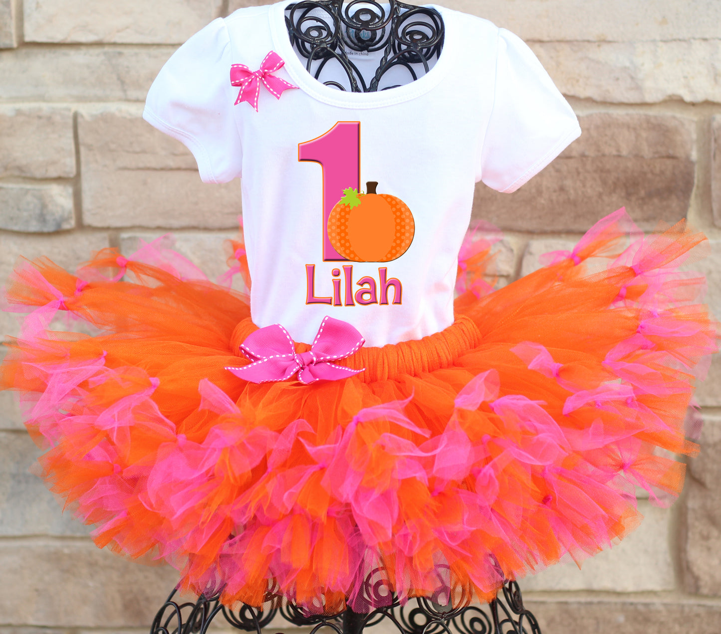 Pumpkin Tutu outfit