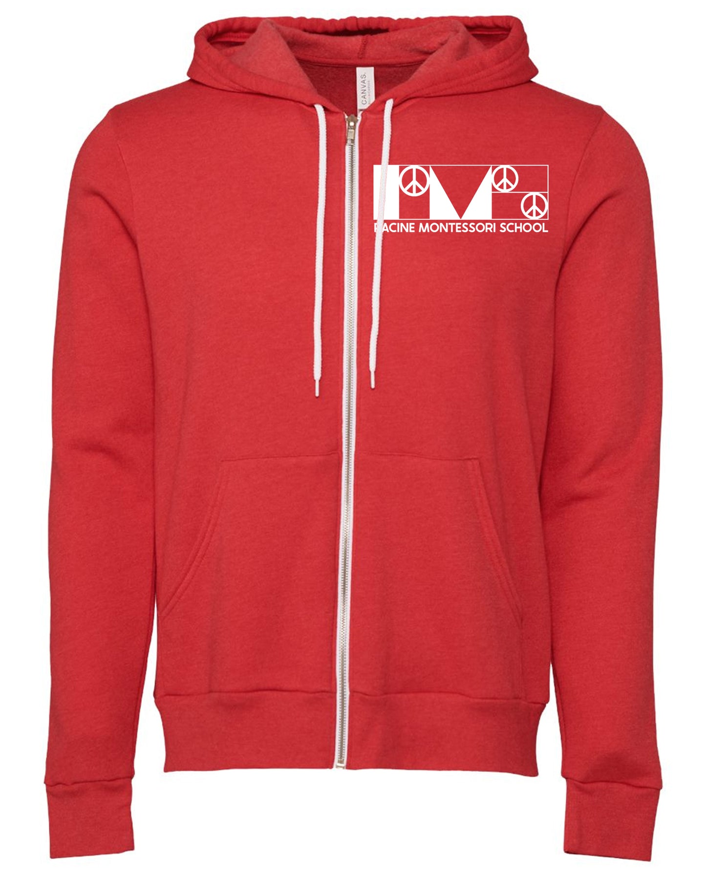 Racine Montessori Peace Full Zip Hoodie