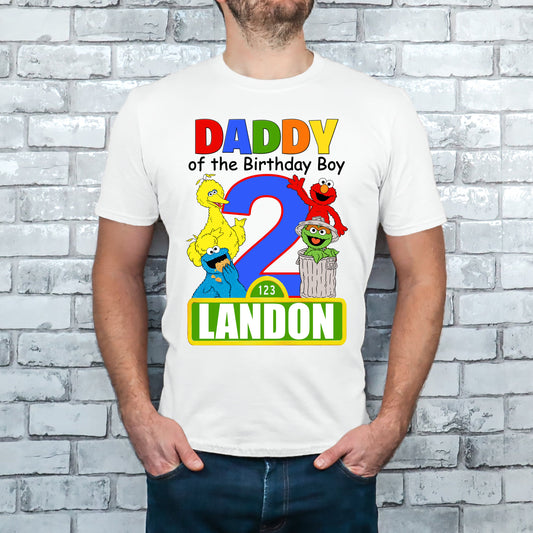 Sesame street daddy shirt