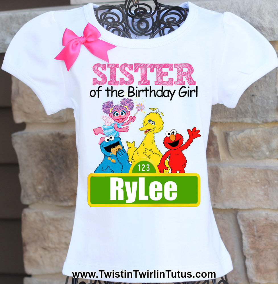 Sesame Street Sister Shirt