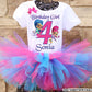 Shimmer and Shine Birthday Tutu outfit