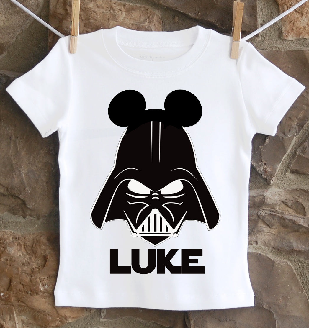 Star Wars Mickey Disney World Shirt 6M Carter's Onesie / Long Sleeve