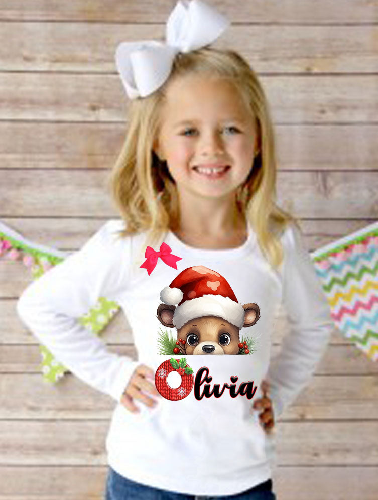 Teddy bear christmas shirt
