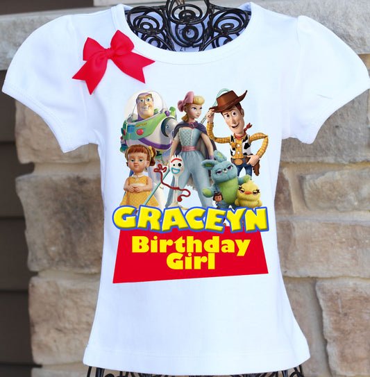 Toy Story Birthday Girl Shirt