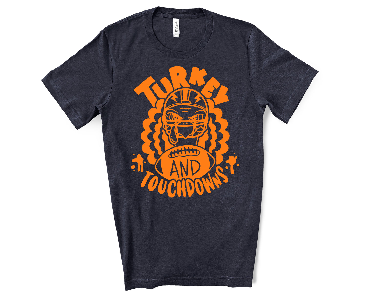 Turkey and Touchdowns Thanksgiving shirt