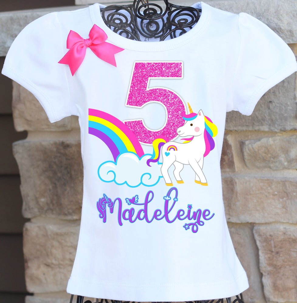 Unicorn Birthday Shirt