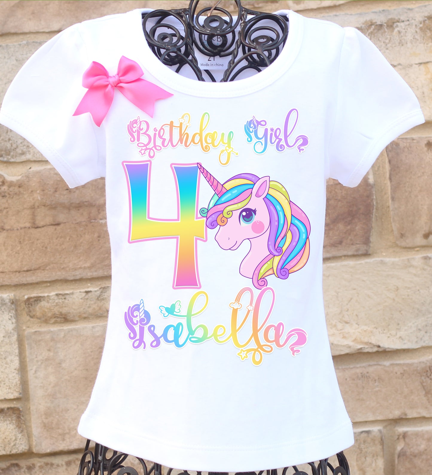 Unicorn Birthday Shirt
