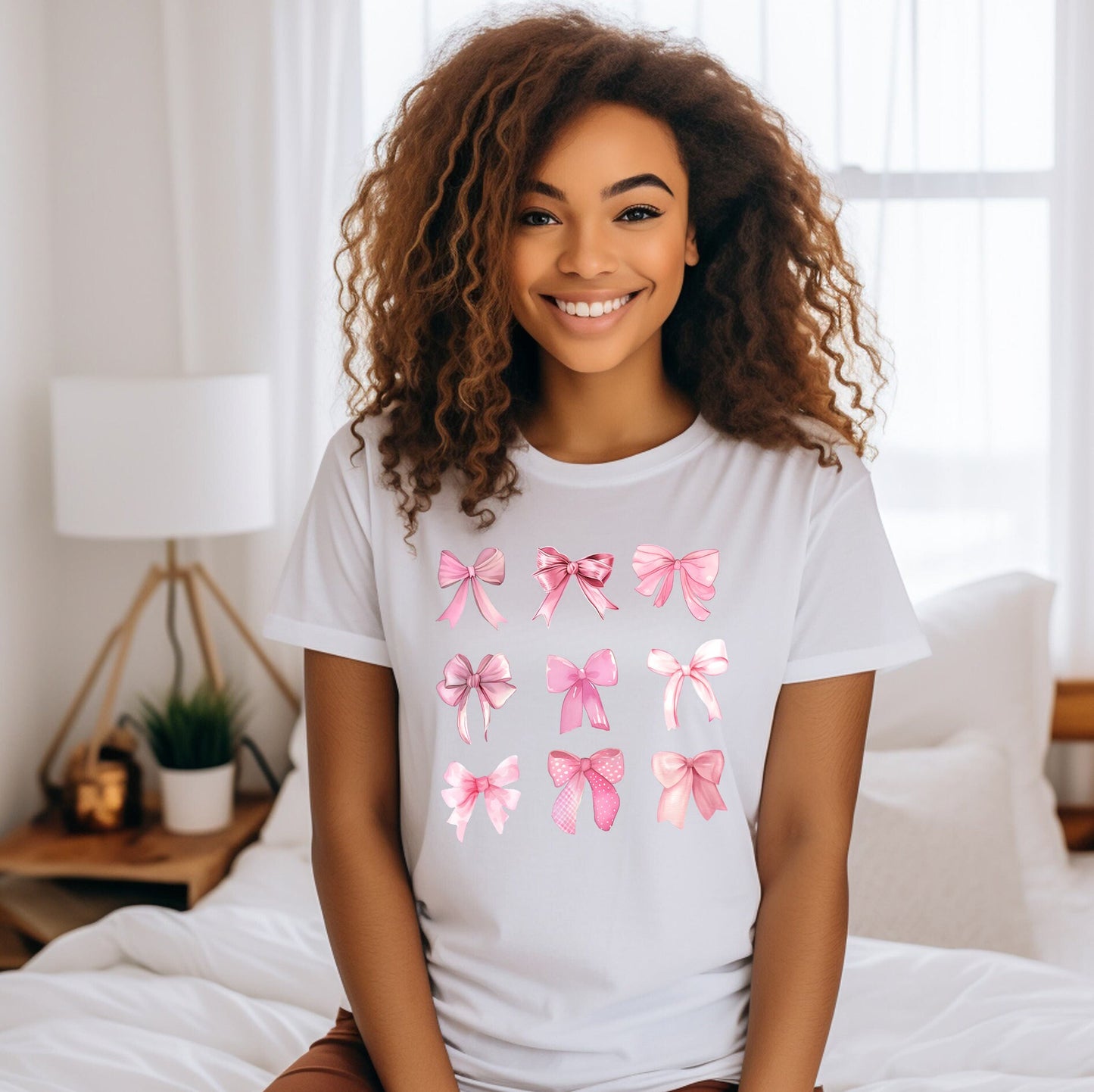 coquette bows t shirt