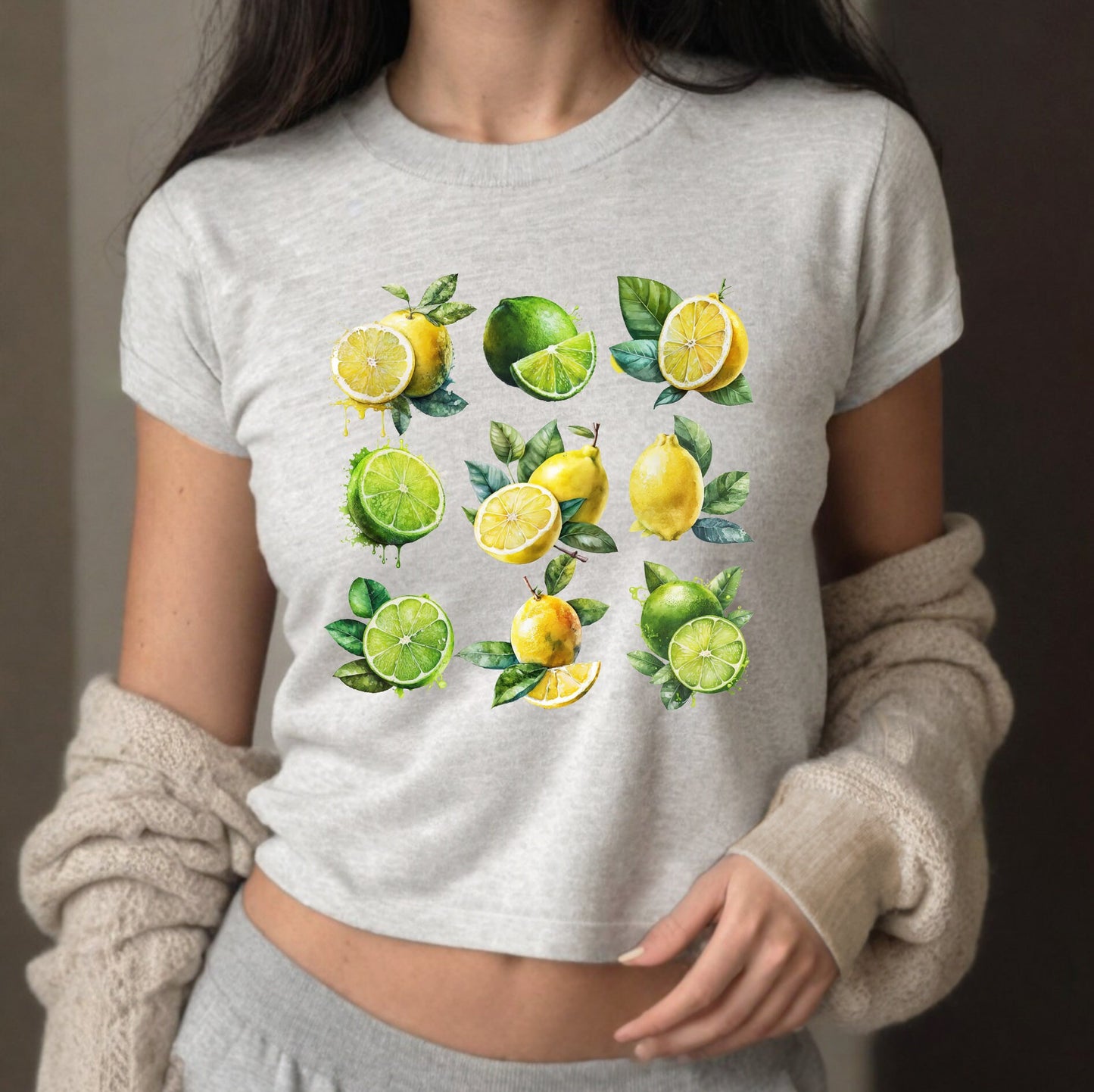 Lemon baby tee