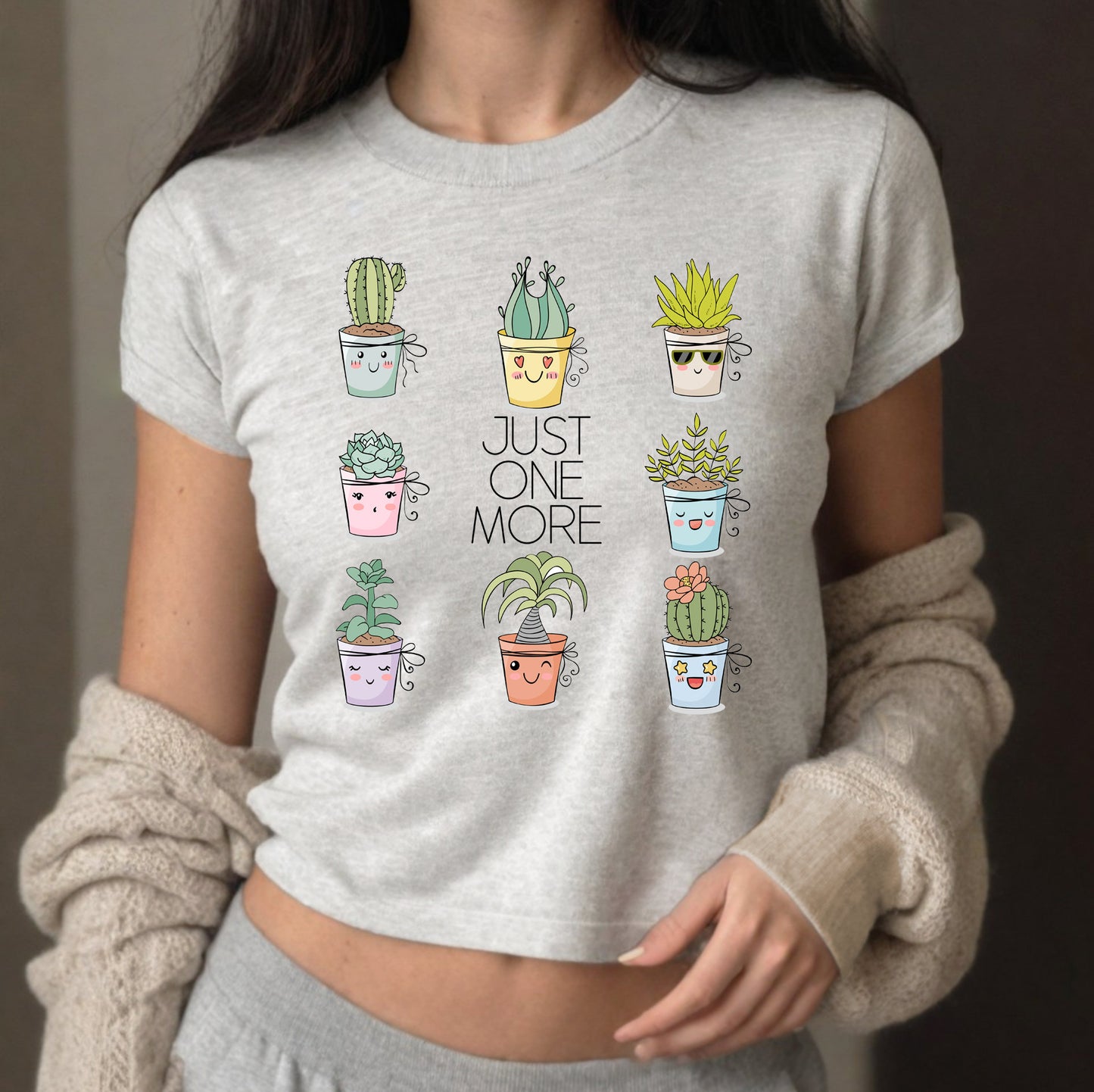 Succulent baby tee