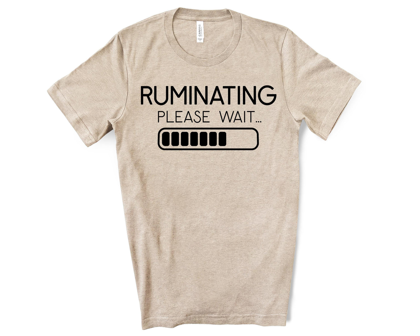 Ruminating Please Wait Shirt, Introvert Shirt, Anxiety Shirt, Antisocial Shirt, Funny Shirt, Socially Awkward Shirt, Social Anxiety Shirt