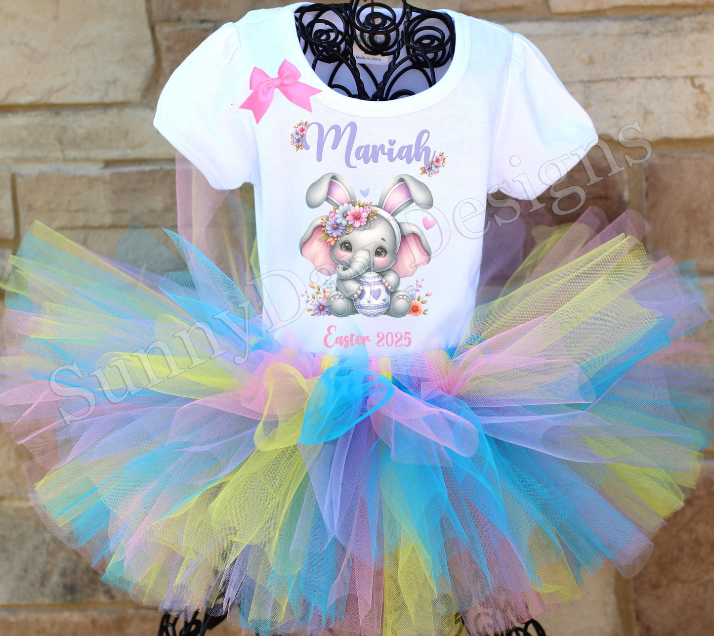 Personalized Easter Tutu Outfit, Easter Dress, Girls Easter Tutu, Girls Easter Dress, First Easter Outfit