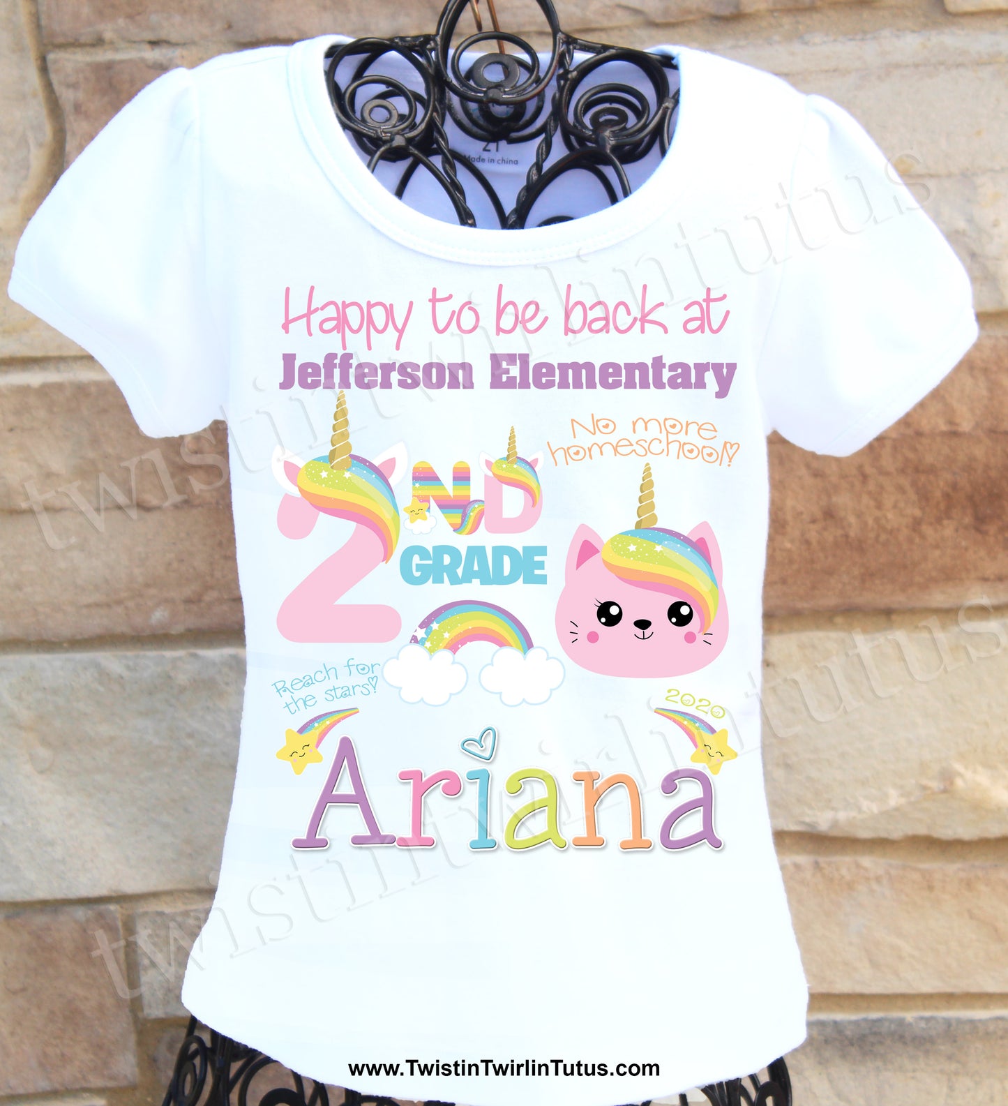First Day of 3rd Grade Shirt